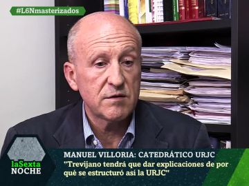 Manuel Villoria, catedrático de la URJC Manuel Villoria, catedrático de la URJC