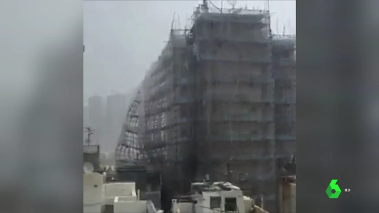 BORRADOR El tifón Mangkhut arrasa con todo a su paso por la costa de China BORRADOR El tifón Mangkhut arrasa con todo a su paso por la costa de China
