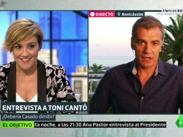 Cristina Pardo y Toni Cantó Cristina Pardo y Toni Cantó