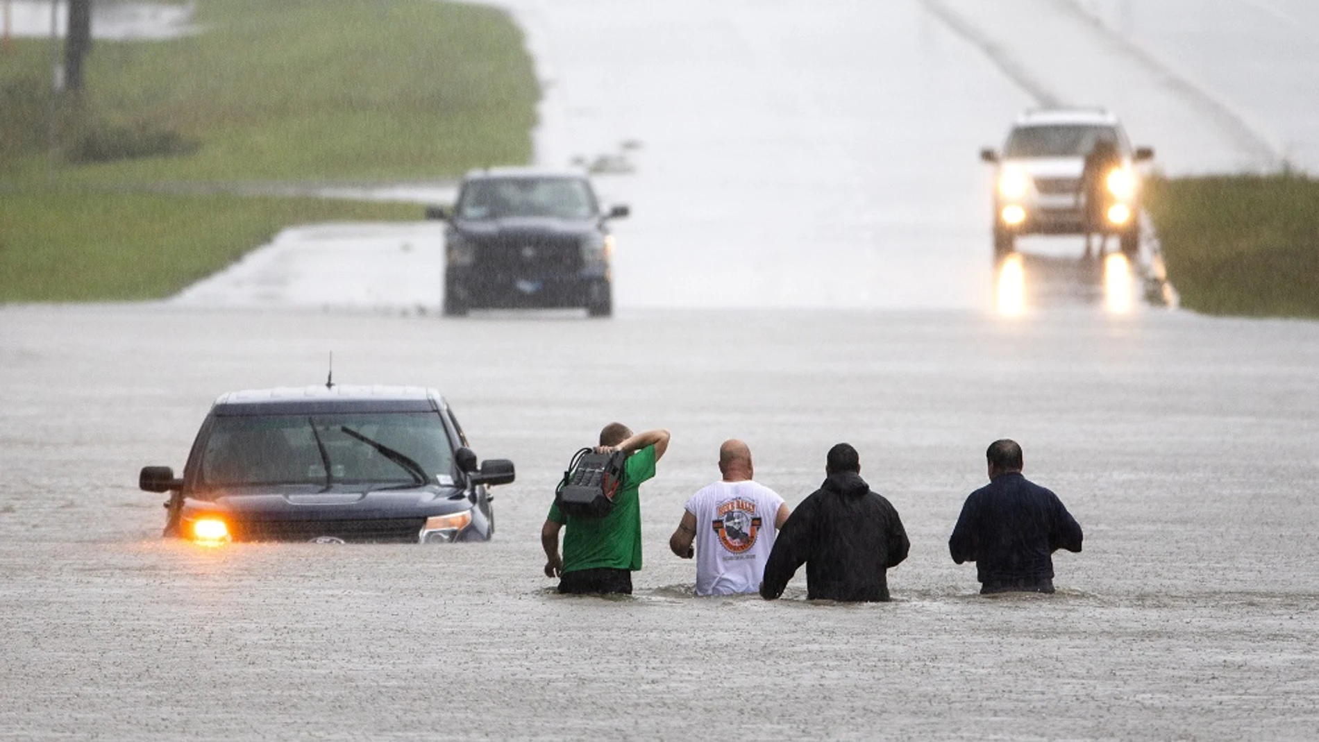 Imagen de las inundaciones consecuencia del huracán Florence en EEUU