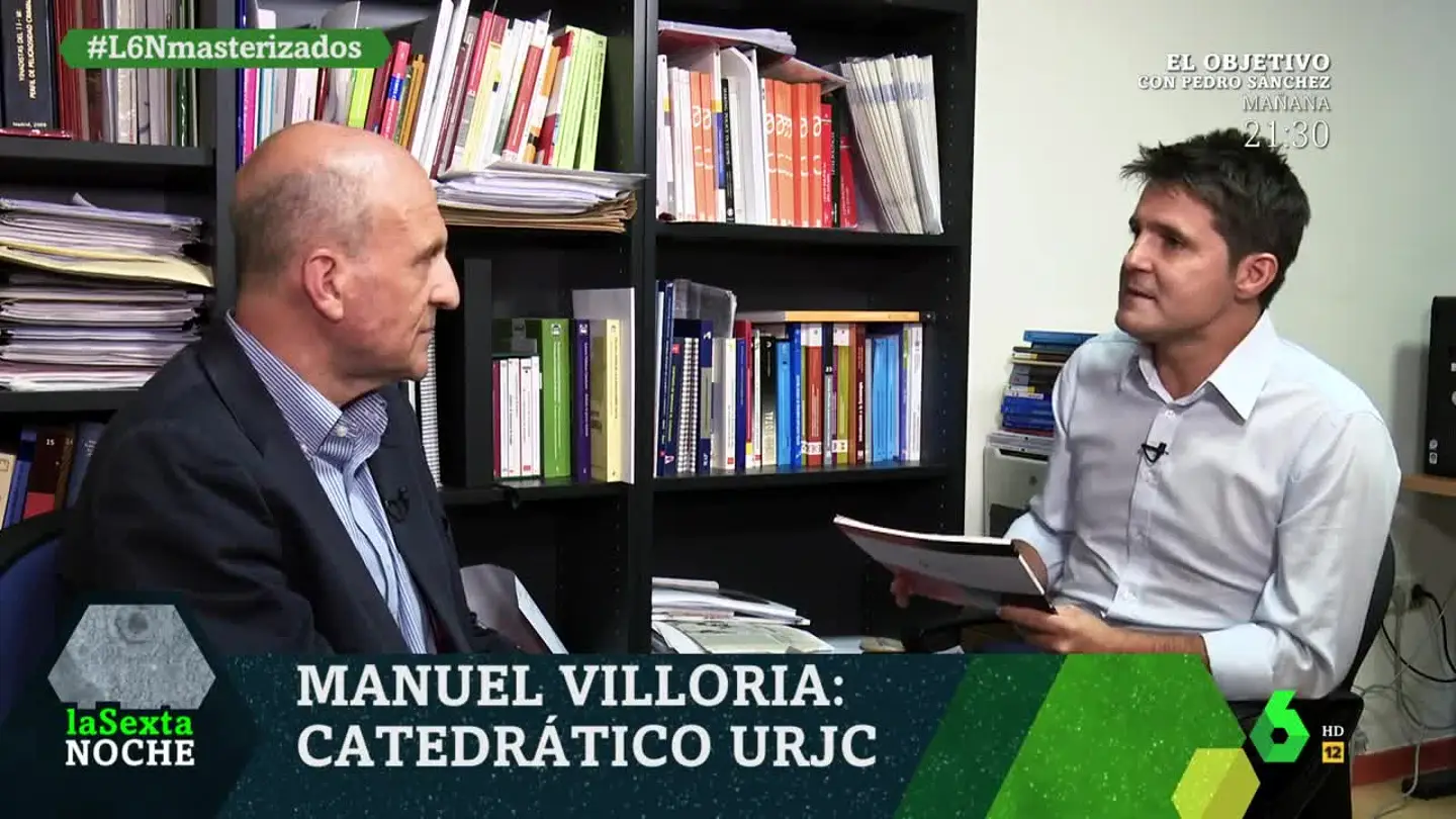 Manuel Villoria, catedrático de la URJC Manuel Villoria, catedrático de la URJC