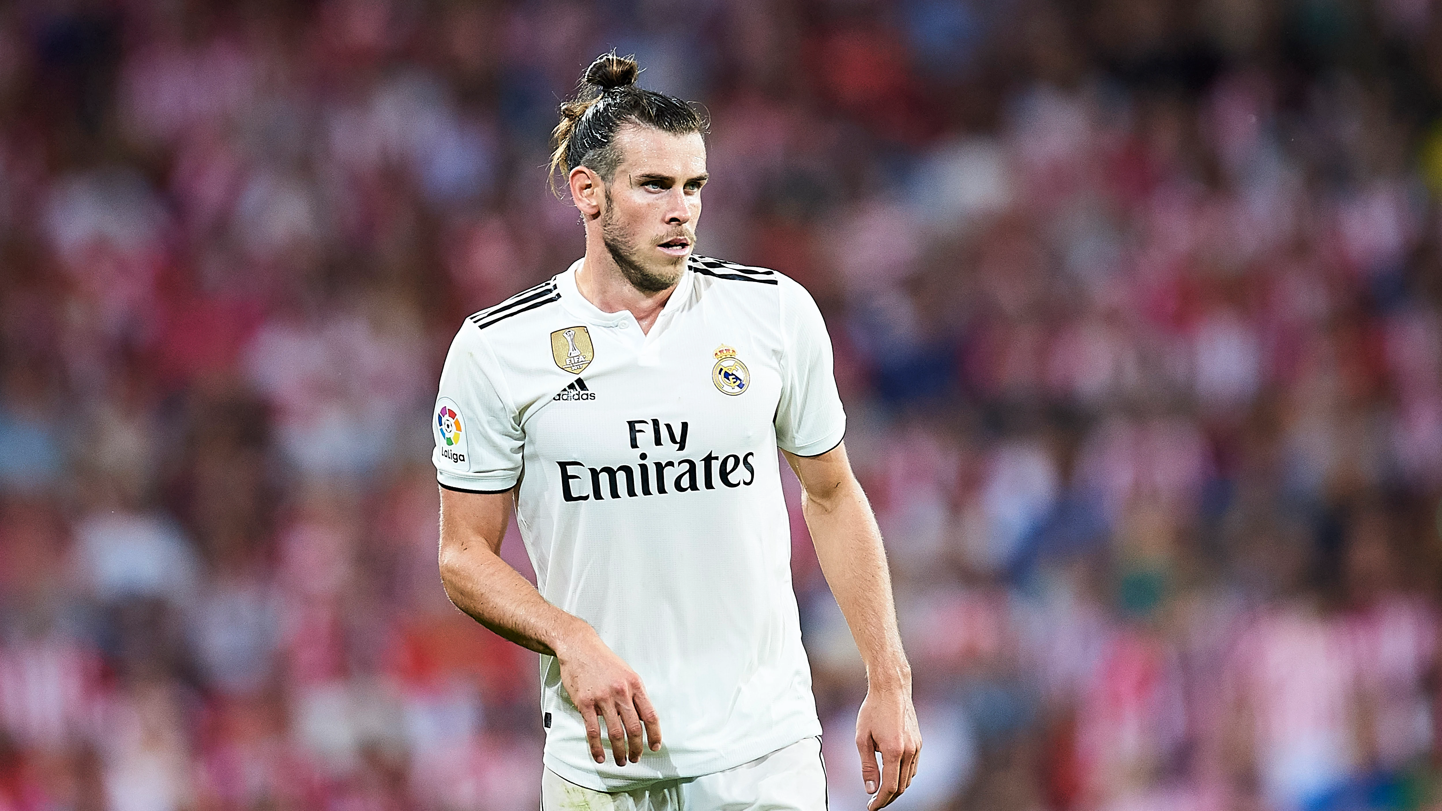 Gareth Bale, en un partido con el Real Madrid