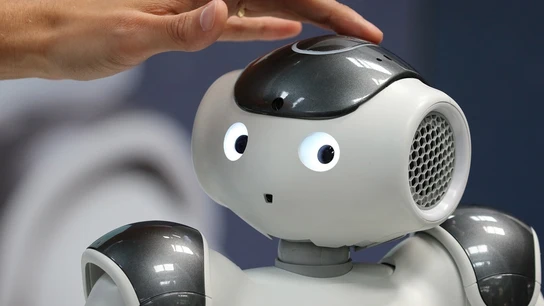 Imagen de archivo del robot 'NAO'  Imagen de archivo del robot 'NAO'