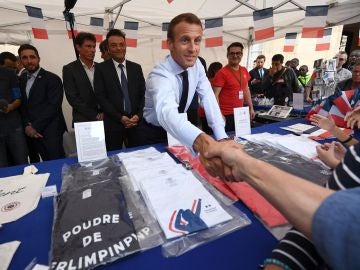Emmanuel Macron, presidente de Francia Emmanuel Macron, presidente de Francia