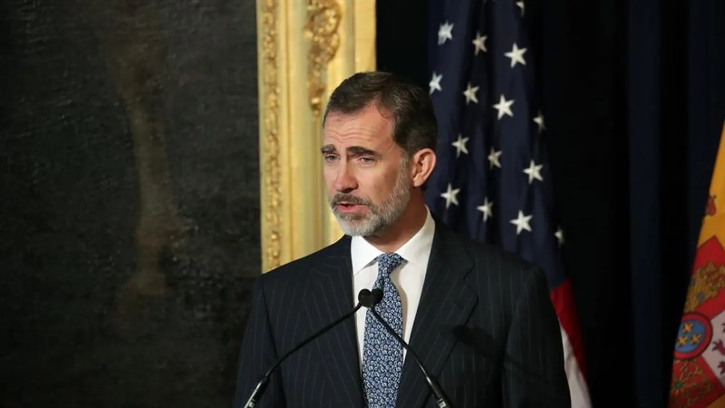 El Rey Felipe VI durante un acto El Rey Felipe VI durante un acto