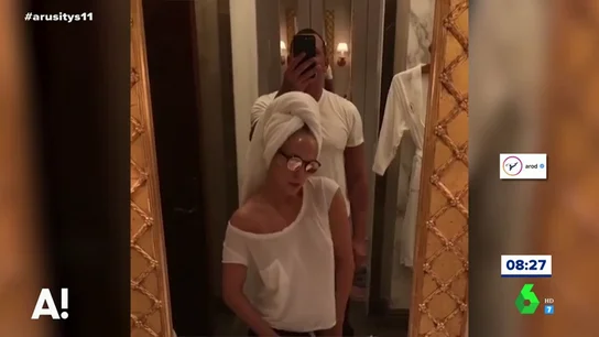 El sexy vídeo casero de Jennifer López bailando en toalla El sexy vídeo casero de Jennifer López bailando en toalla