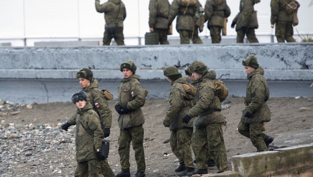 Militares rusos