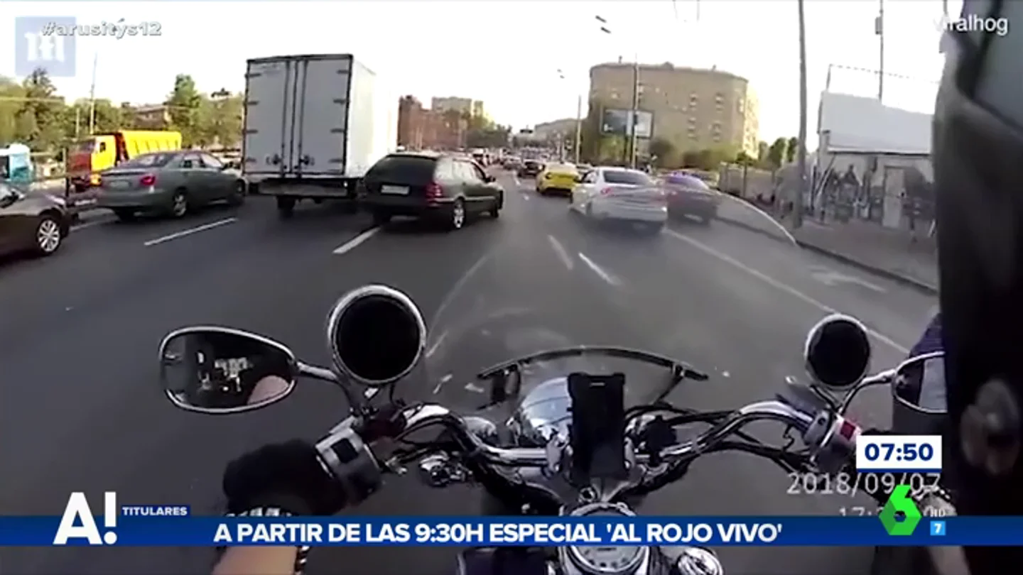 actuacion motorista Arusitys actuacion motorista Arusitys