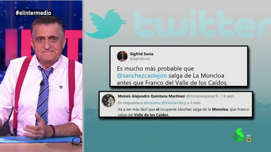 Wyoming, sobre los cambios de opinión de Sánchez: "La próxima vez que hable del Valle de los Caídos propondrá convertirlo en una tienda de yogurt helado" Wyoming, sobre los cambios de opinión de Sánchez: "La próxima vez que hable del Valle de los Caídos propondrá convertirlo en una tienda de yogurt helado"