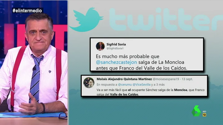 Wyoming, sobre los cambios de opinión de Sánchez: "La próxima vez que hable del Valle de los Caídos propondrá convertirlo en una tienda de yogurt helado"