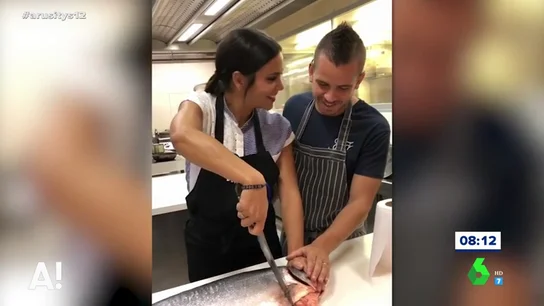 Cristina Pedroche supera notablemente su segunda clase de cocina con Dabiz Muñoz Cristina Pedroche supera notablemente su segunda clase de cocina con Dabiz Muñoz