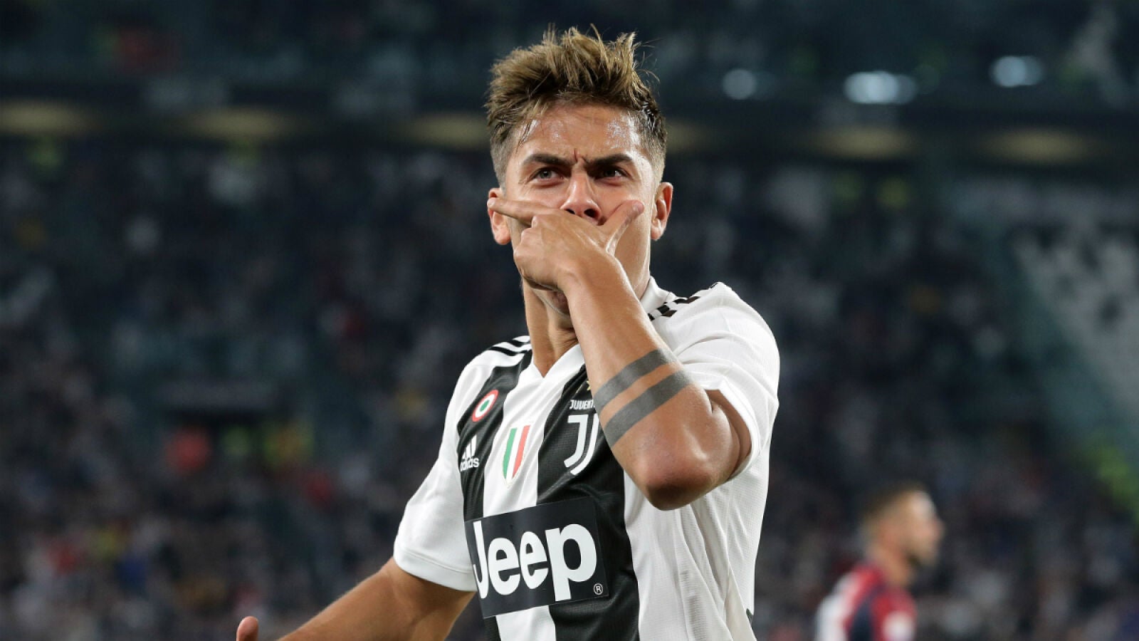 Dybala celebra un gol