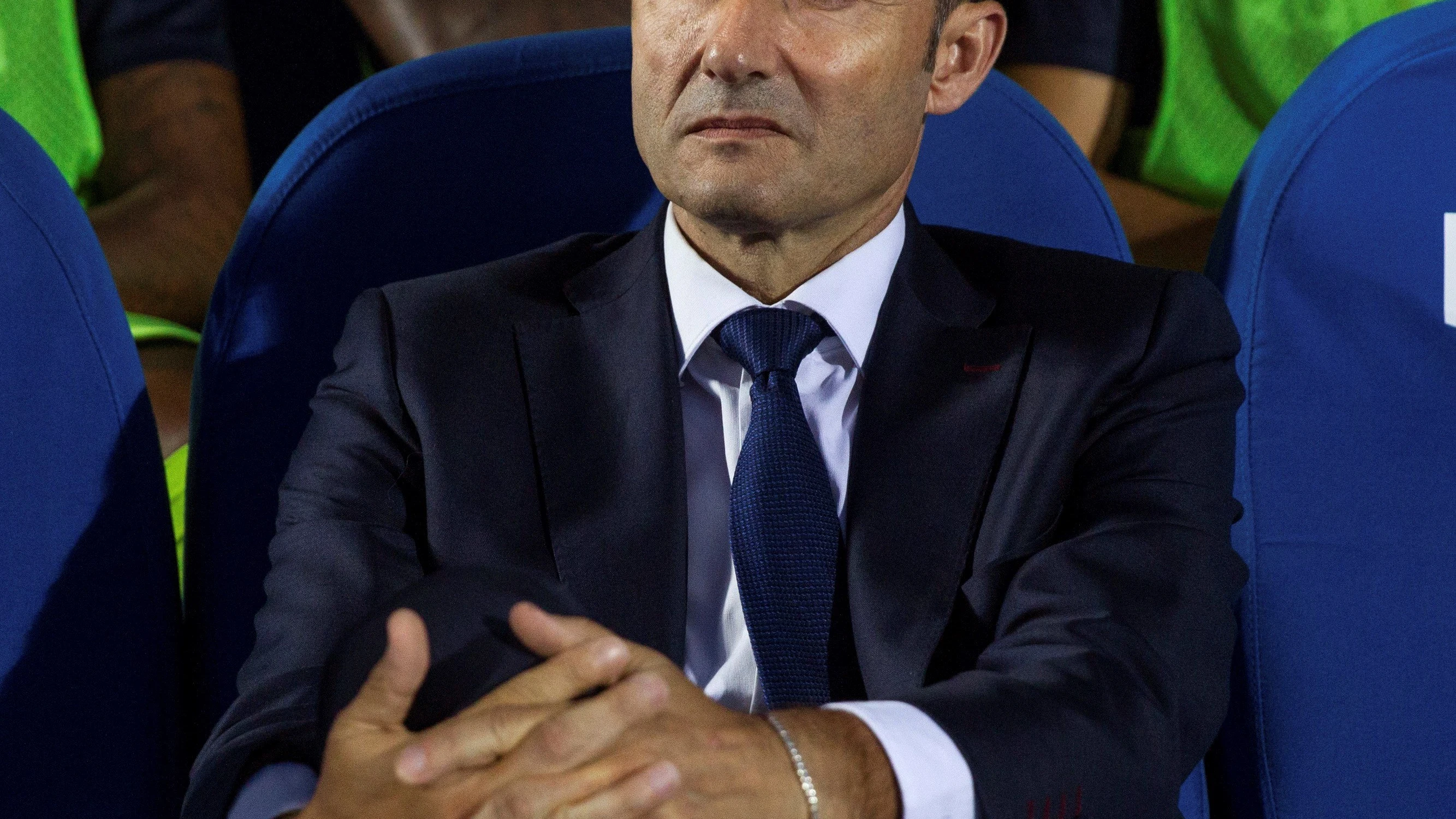 Valverde, durante el partido contra el Leganés