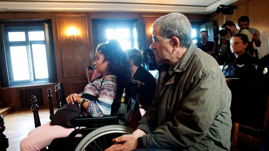 Miguel Rosendo,en la imagen, en el banquillo de la Audiencia de Pontevedra Miguel Rosendo,en la imagen, en el banquillo de la Audiencia de Pontevedra