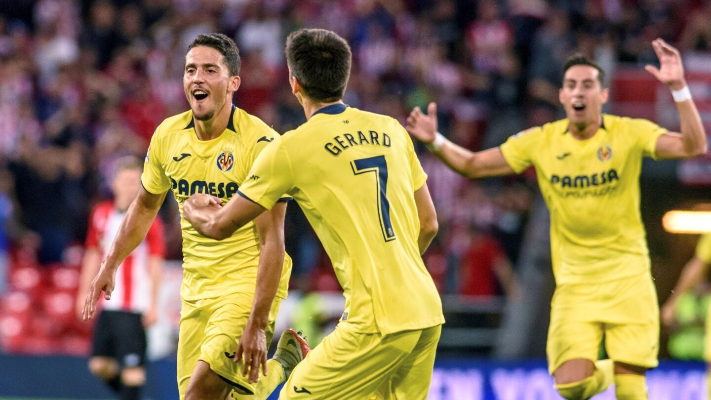 Fornals celebra su golazo contra el Athletic