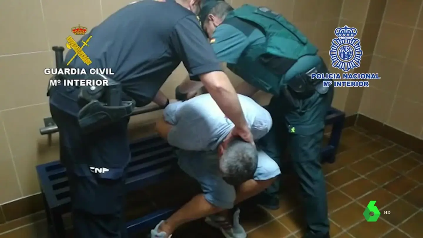 Imagen del detenido por el asesinato de una mujer en Torrox Imagen del detenido por el asesinato de una mujer en Torrox