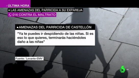 Las amenazas del parricida de Castellón a su ex Las amenazas del parricida de Castellón a su ex