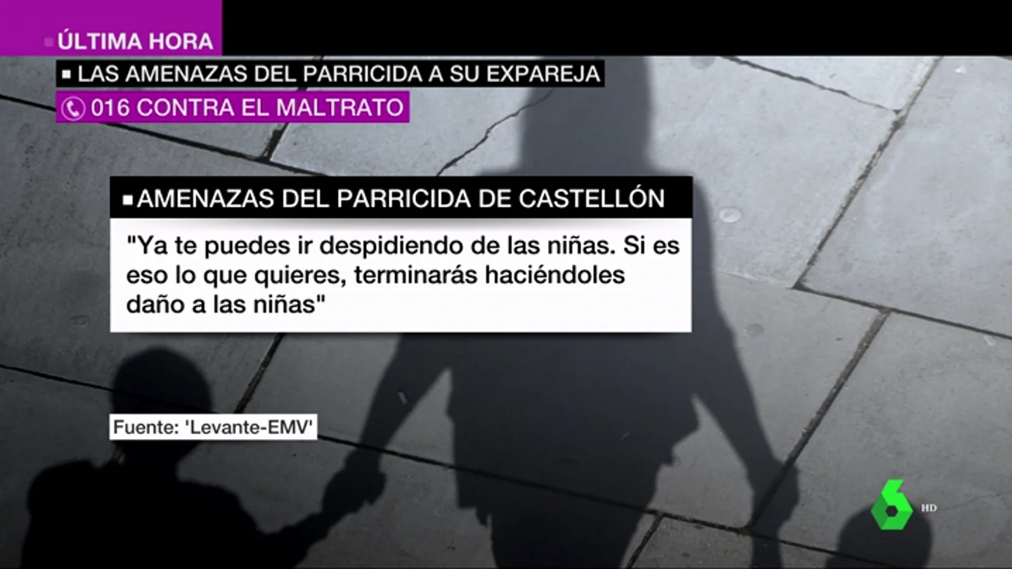 Las amenazas del parricida de Castellón a su ex Las amenazas del parricida de Castellón a su ex