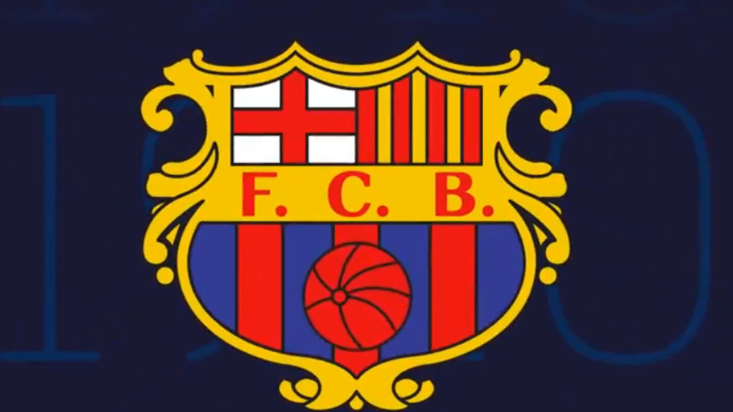 Uno de los escudos del Barcelona