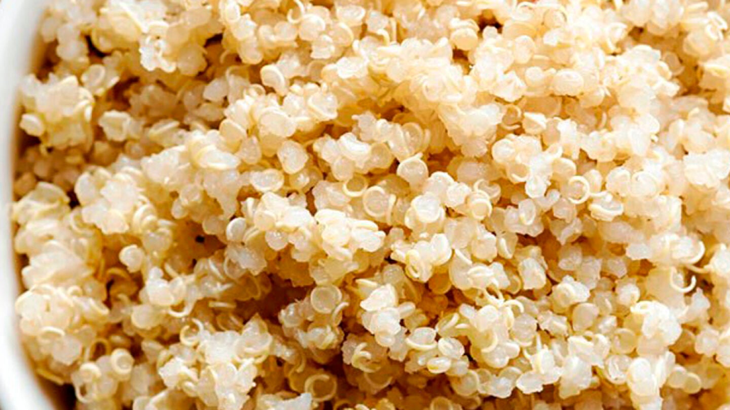 Imagen de archivo de Quinoa cocinada