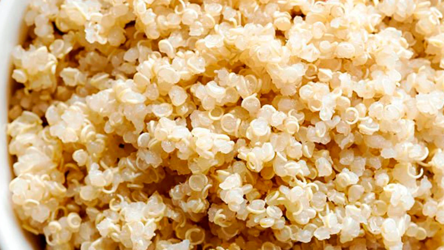 Imagen de archivo de Quinoa cocinada Imagen de archivo de Quinoa cocinada