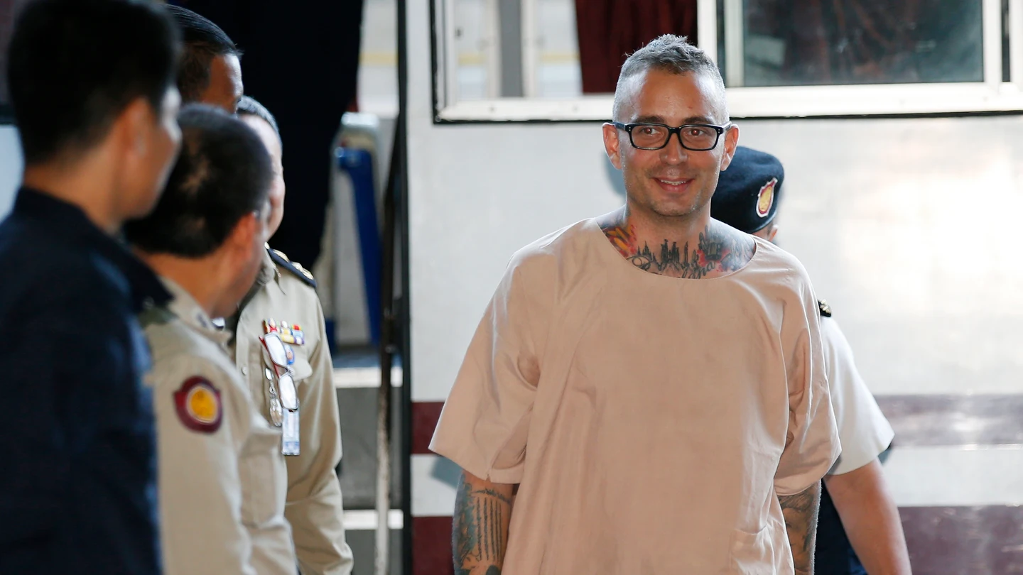 El español Artur Segarra a su llegada a una audiencia en el Tribunal Penal de Bangkok, Tailandia en 2017 El español Artur Segarra a su llegada a una audiencia en el Tribunal Penal de Bangkok, Tailandia en 2017