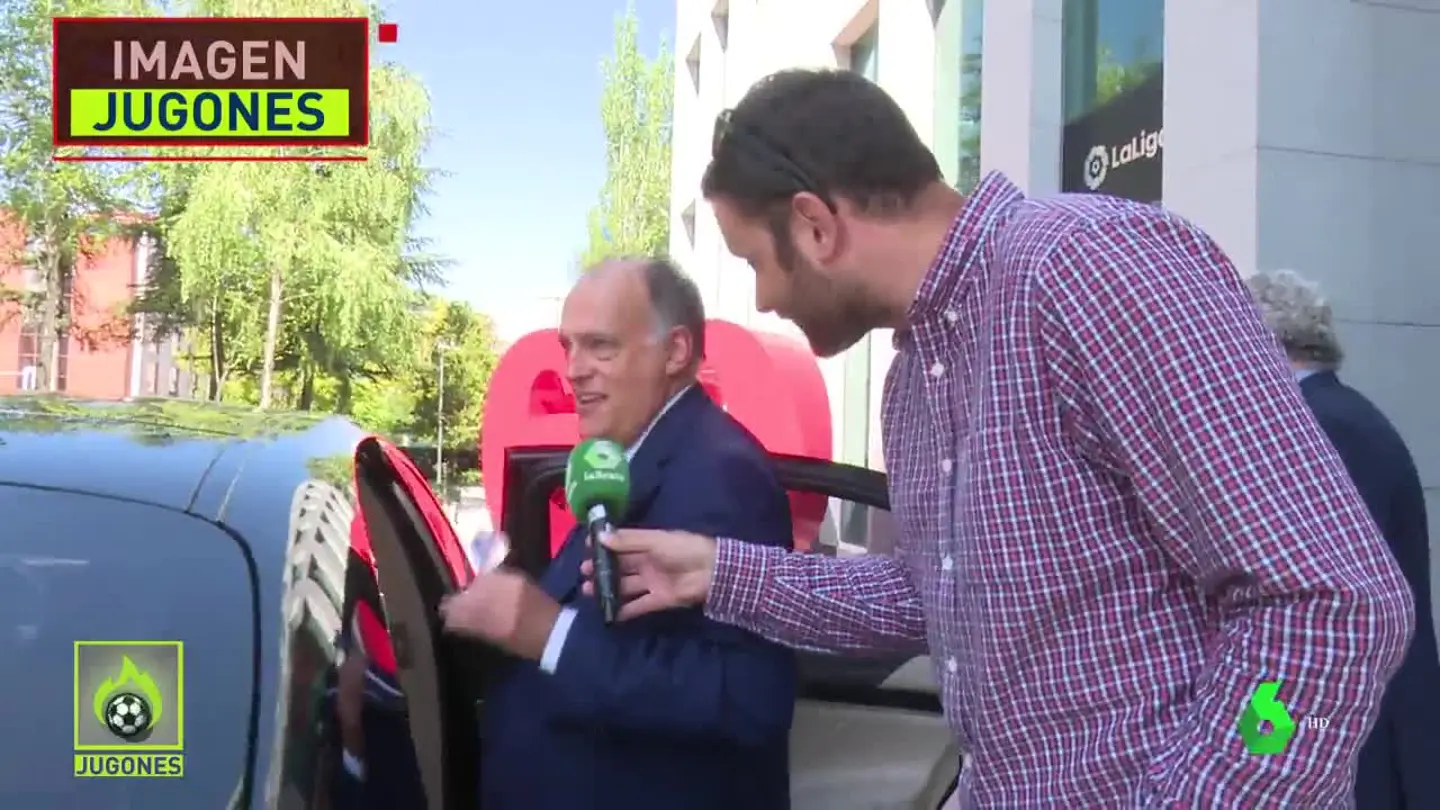 Jugones con Javier Tebas Jugones con Javier Tebas