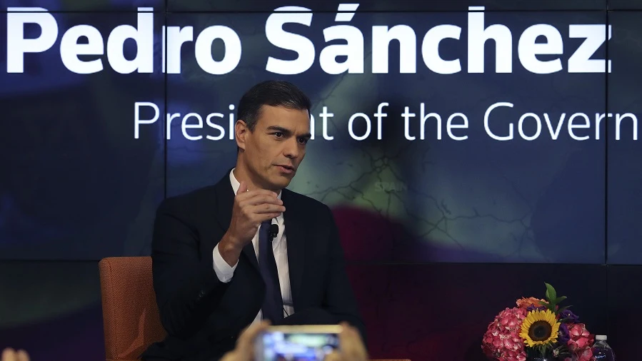 Pedro Sánchez en Nueva York