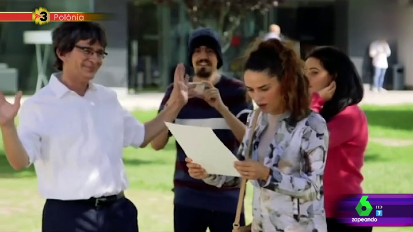 As&iacute; es el Puigdemont de P&ograve;lonia, TV3