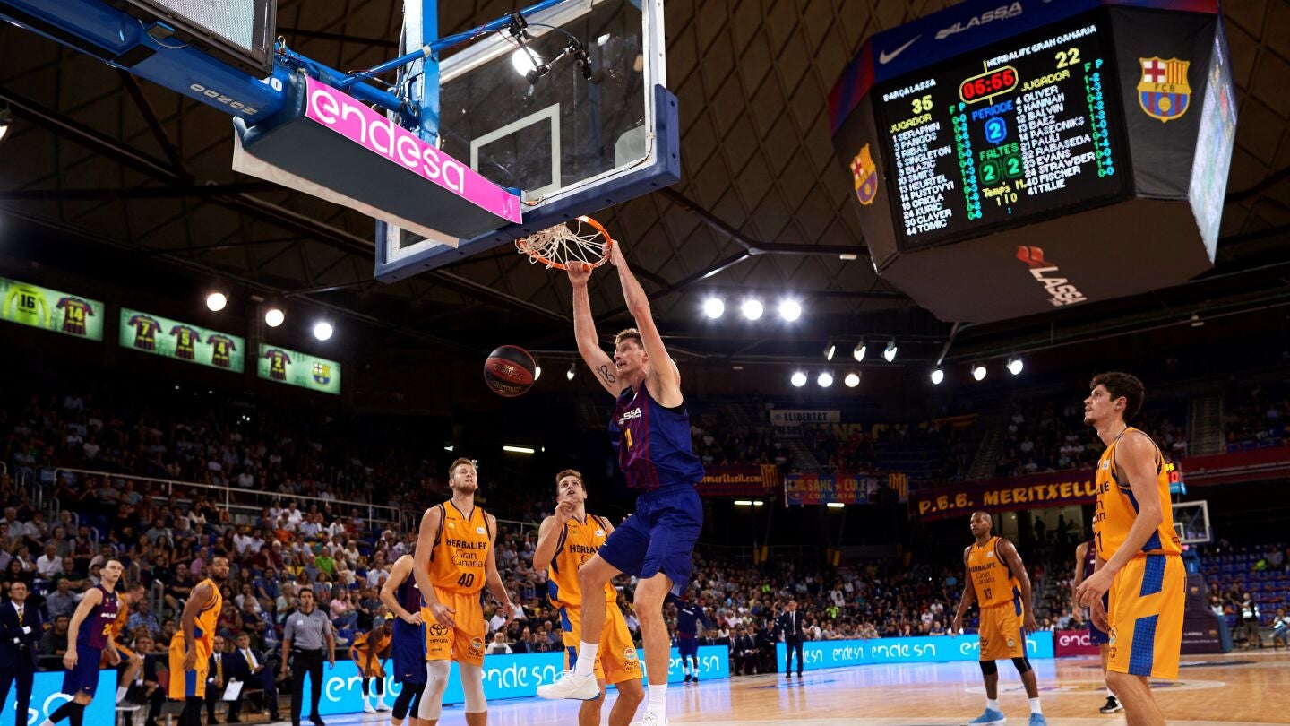 Pustovyi machaca ante el Herbalife Gran Canaria