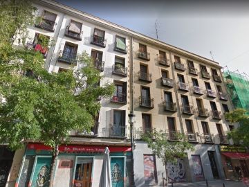 Edificio con orden de desahucio en la calle Argumosa Edificio con orden de desahucio en la calle Argumosa
