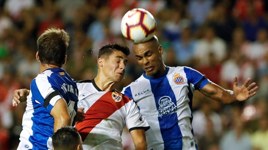 Momento del Rayo Vallecano-Espanyol Momento del Rayo Vallecano-Espanyol