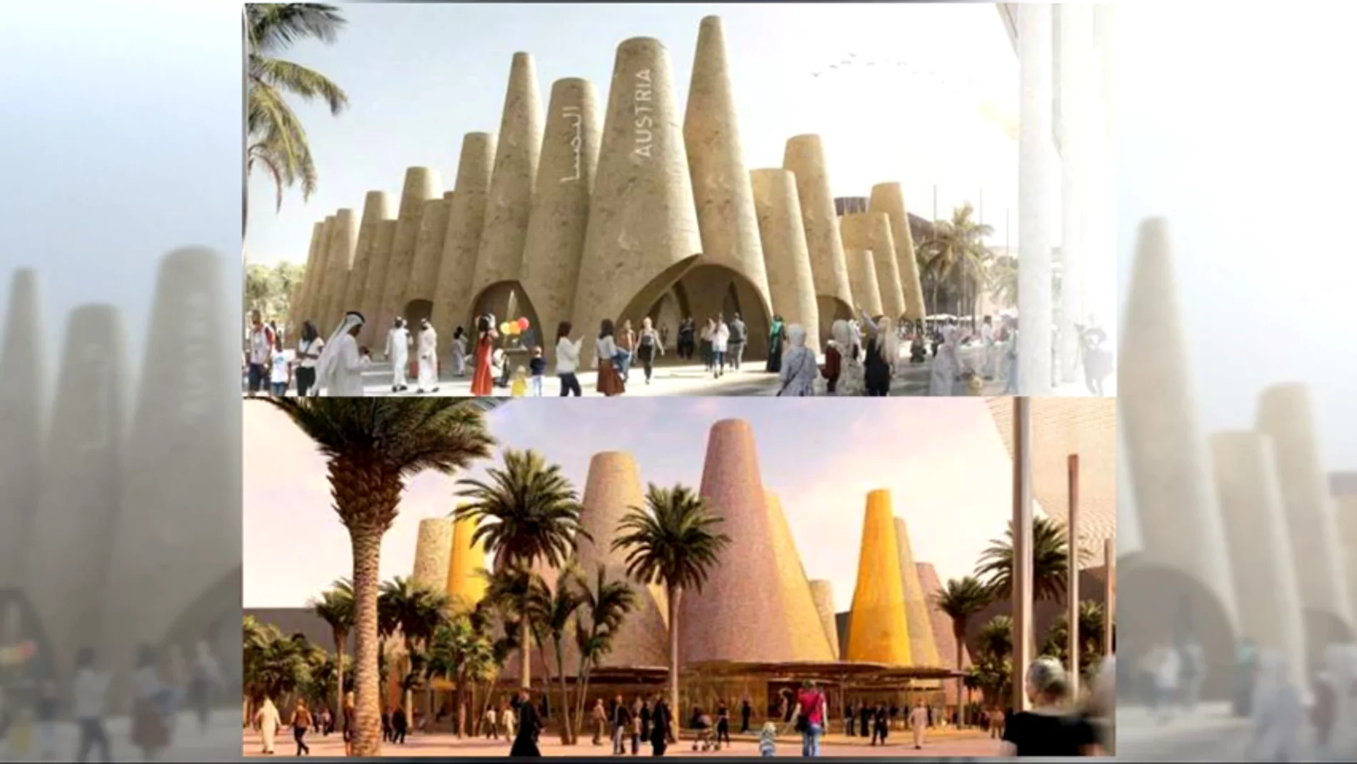 ¿Por qué no hay plagio en los pabellones de España y Austria para la Exposición Universal de Dubái 2020?