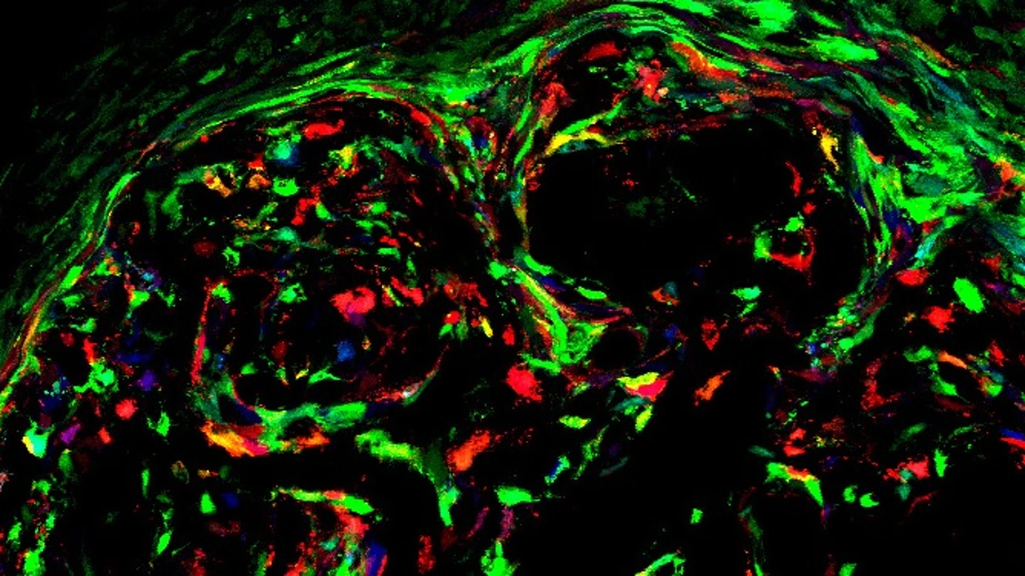 Cáncer pintado por investigadores del Instituto de Salud Carlos III Cáncer pintado por investigadores del Instituto de Salud Carlos III