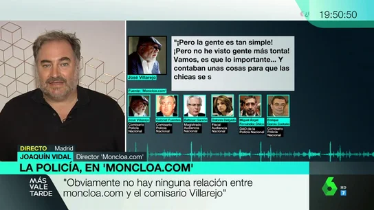 Joaquín Vidal, director de moncloa.com Joaquín Vidal, director de moncloa.com