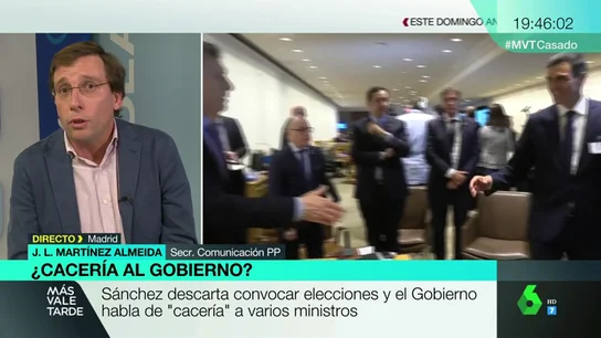 Martínez-Almeida en Más Vale Tarde Martínez-Almeida en Más Vale Tarde