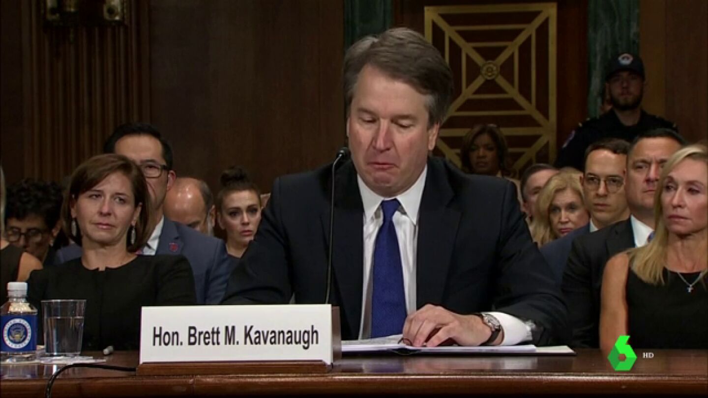 Imagen del juez Kavanaugh, respaldado por Trump para el Supremo de EEUU