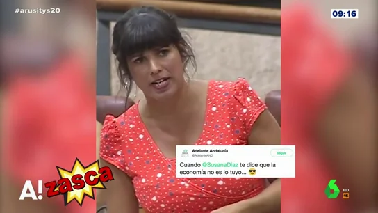 El zasca de Teresa Rodriguez a Susana Díaz El zasca de Teresa Rodriguez a Susana Díaz