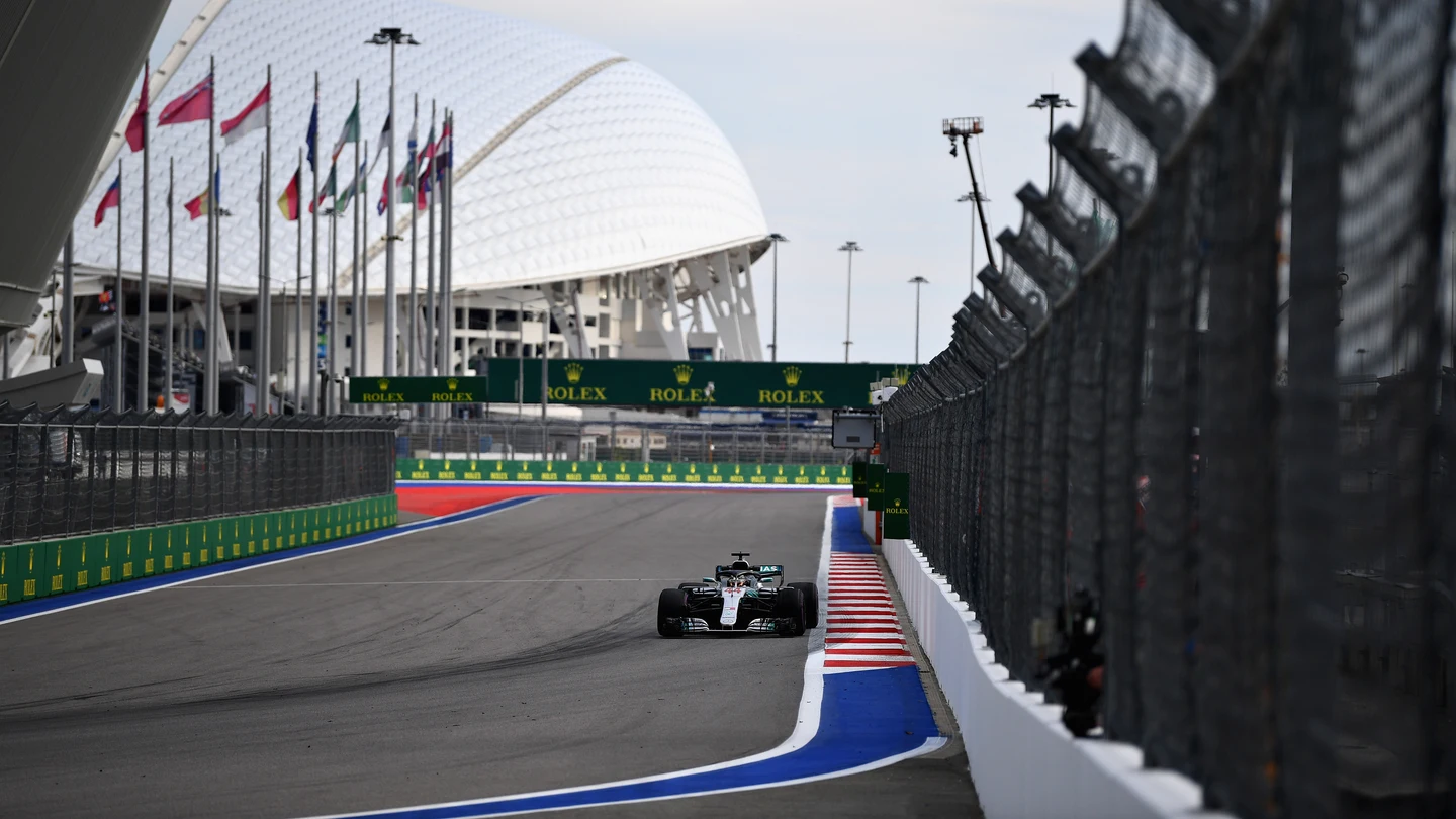 Hamilton en Sochi Hamilton en Sochi