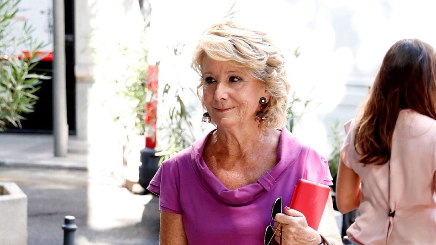 Esperanza Aguirre en una imagen de archivo