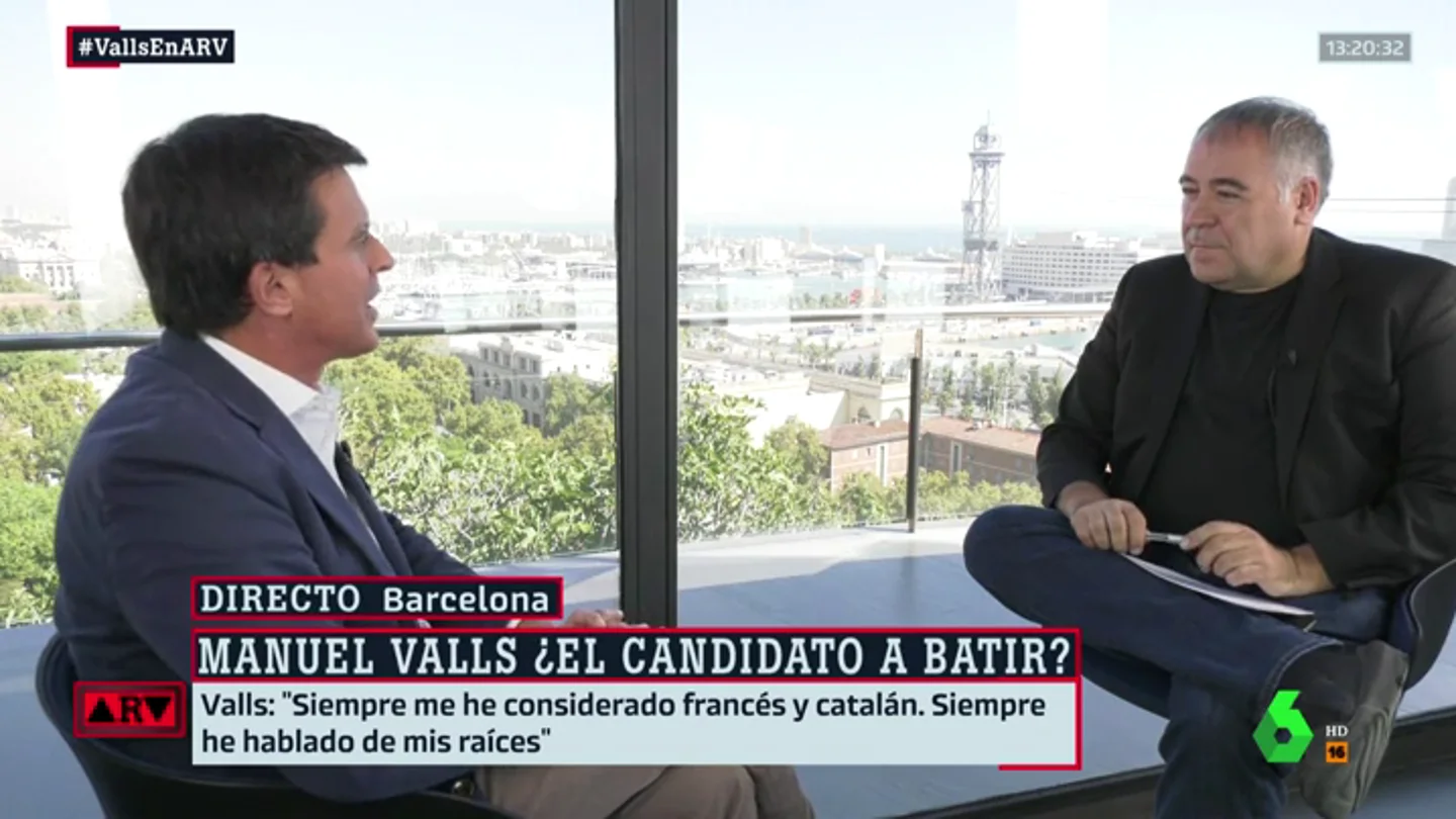 Manuel Valls: "Quien me acusa de ser el candidato de los ricos no ha hecho nada por los barceloneses en situaciones duras" Manuel Valls: "Quien me acusa de ser el candidato de los ricos no ha hecho nada por los barceloneses en situaciones duras"
