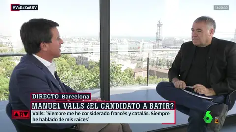 Manuel Valls: "Quien me acusa de ser el candidato de los ricos no ha hecho nada por los barceloneses en situaciones duras" Manuel Valls: "Quien me acusa de ser el candidato de los ricos no ha hecho nada por los barceloneses en situaciones duras"