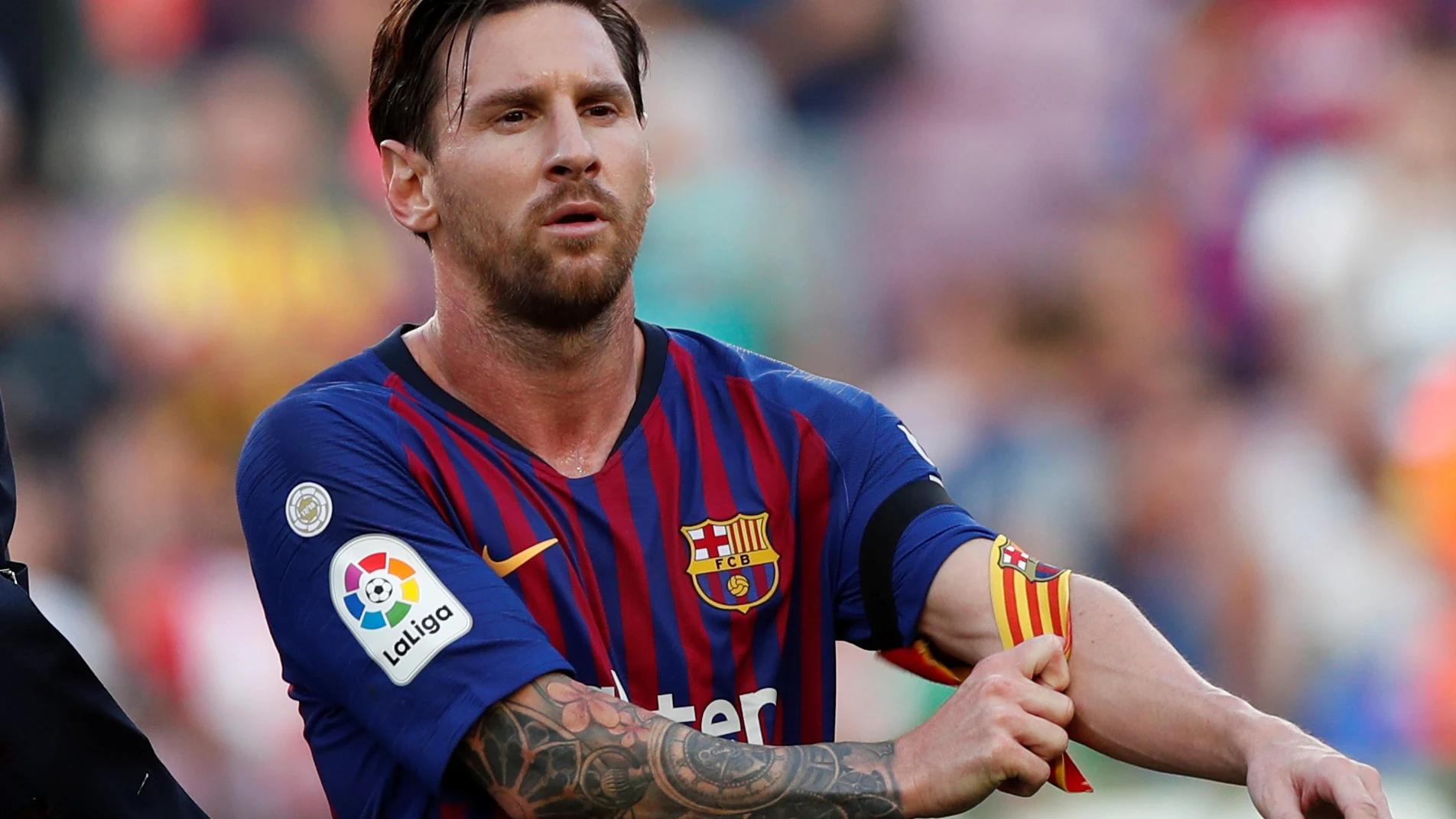 Messi, tras el partido contra el Athletic