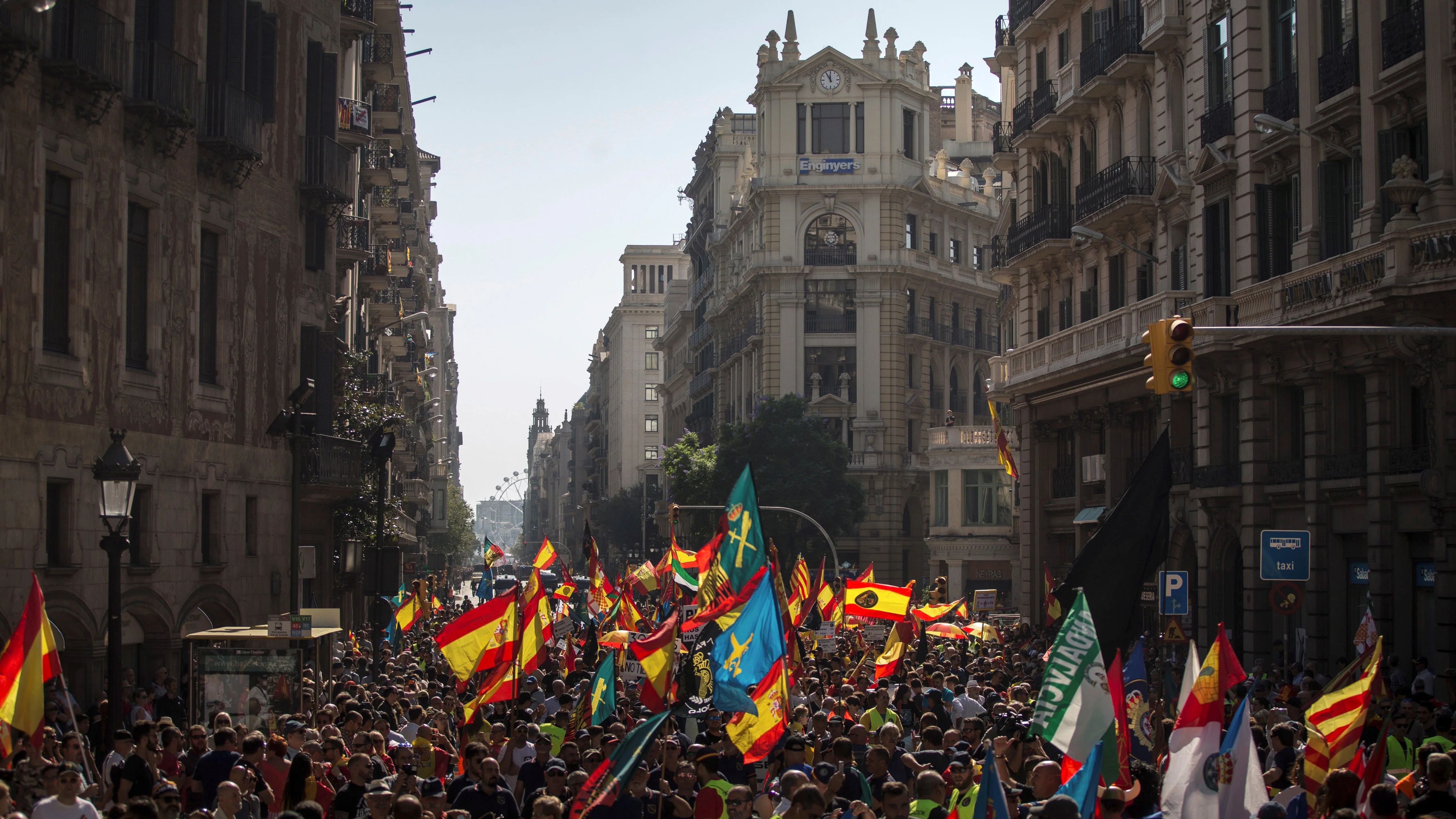 Unos 1.800 policías y guardias civiles, convocados por la asociación Jusapol 