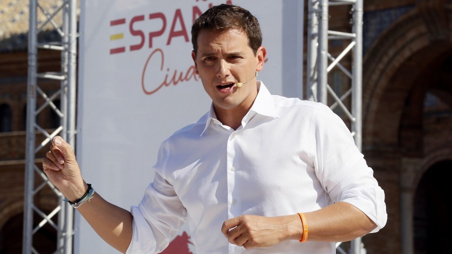Albert Rivera en un acto de 'Espa&ntilde;a Ciudadana'