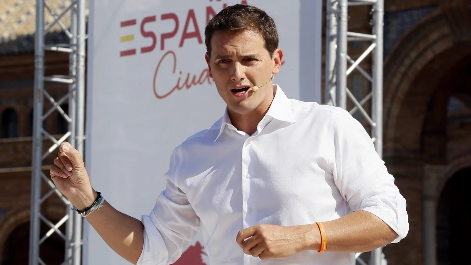 Albert Rivera en un acto de 'España Ciudadana'