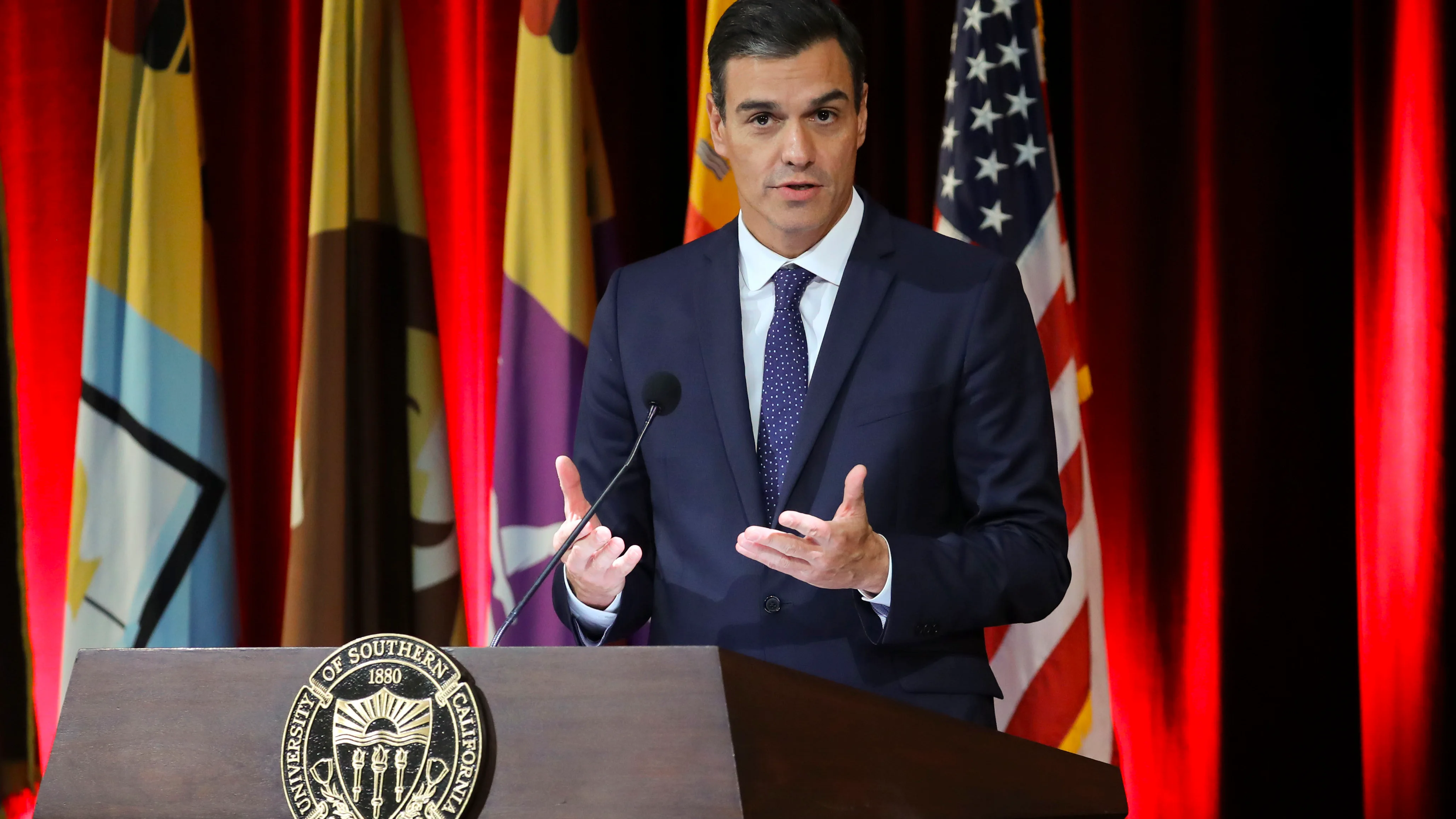 El presidente del Gobierno de España, Pedro Sánchez