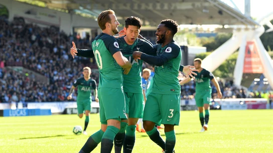 El Tottenham celebra un gol El Tottenham celebra un gol