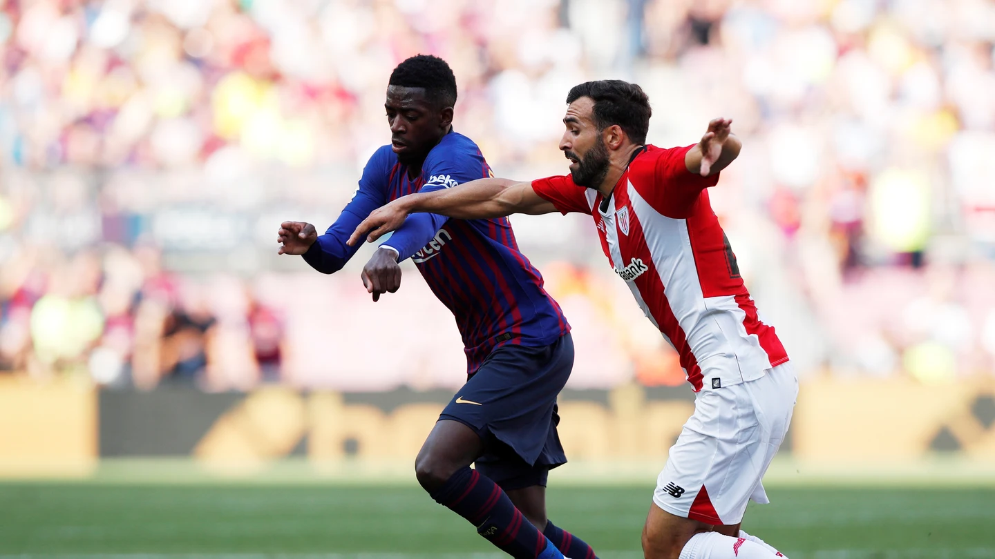 Dembele intenta zafarse de Balenziaga Dembele intenta zafarse de Balenziaga