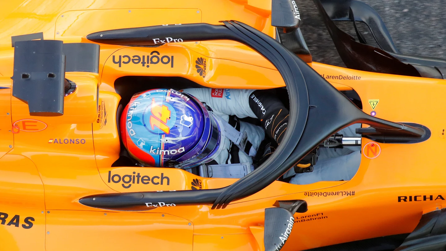 Fernando Alonso, durante el GP de Rusia Fernando Alonso, durante el GP de Rusia